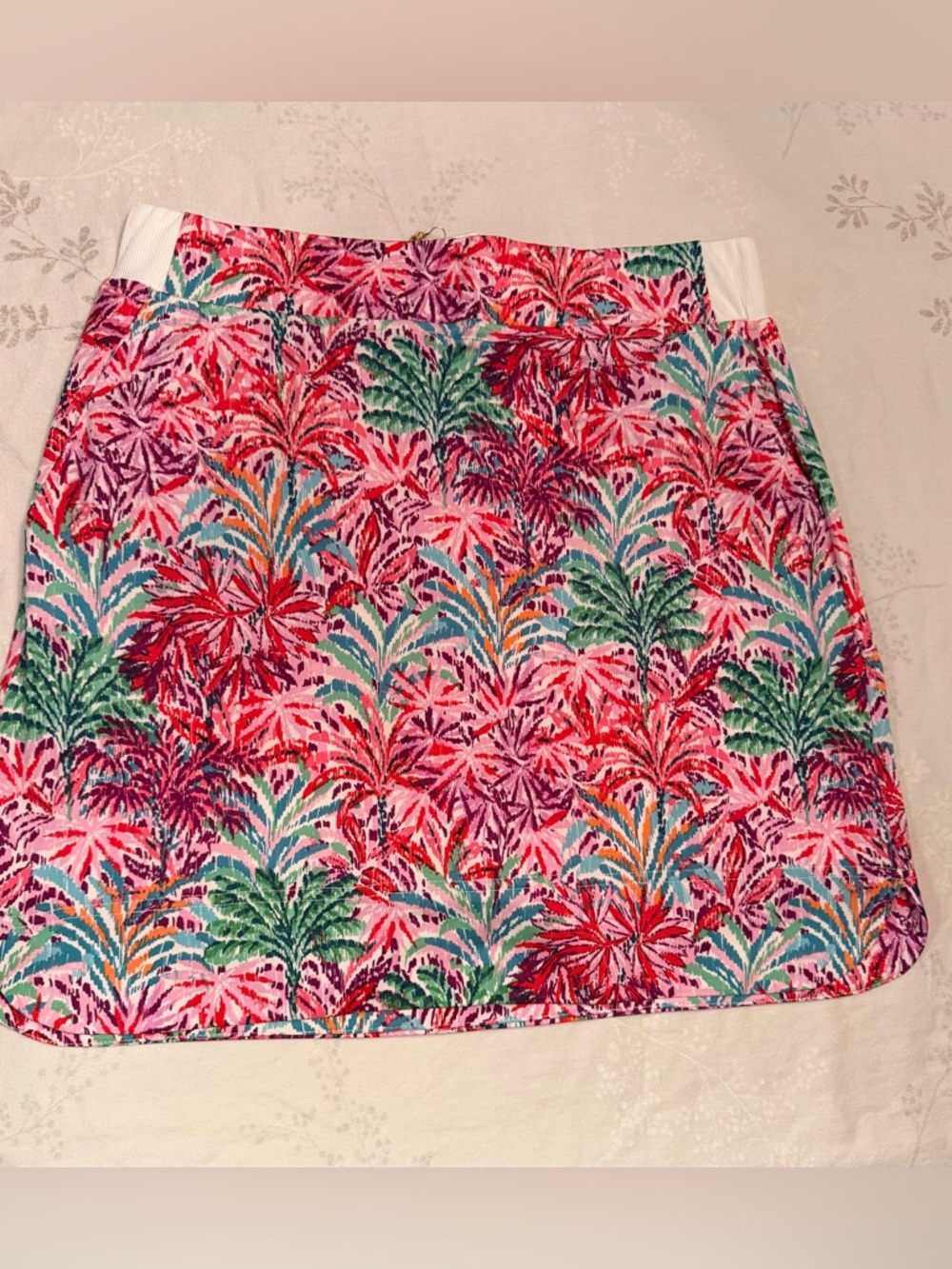 Stella Parker Performance Wear UPF 50 Floral Tropical Print Skort NWT